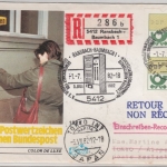 BRD - 300+20 Pfg. ATM, Einschreiben/Schmuck-FDC n. JAPAN, ESST Ransbach-Baumbach