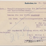 DR - 30+10+6 Pfg. Hindenburg, Eilkarte Euskirchen - Berlin 1938