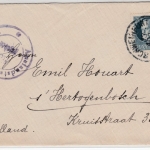 Bayern - 20 Pfg.Ludwig, Zensurbrief n. HOLLAND, Schweinfurt - Hertogenbosch 1916