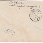 Bayern - 20 Pfg.Ludwig, Zensurbrief n. HOLLAND, Schweinfurt - Hertogenbosch 1916