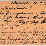 Bayern - 10 Pfg. Hupp Wappen Ganzsache n. FRANKREICH Herrieden - Thionville 1919