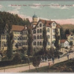 Baden-Württemberg - Militärgenesungsheim Waldeck b. Nagold, Farb-AK gelaufen