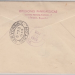 Spanien - 1949 Congresso Arqueologico Nacional Almeria, SST a. Schmuckkuvert