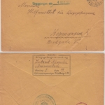 DR - Kriegsgefangenenpost Lager Friedberg (Hessen), Brief n. DÄNEMARK 1916