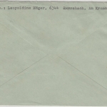 BRD - Ewersbach ü. Dillenburg, Einschreibebrief Poststelle I n. Kronach 1963