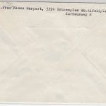 BRD - Grünenplan ü. Alfeld (Leine), Einschreibebrief/Poststelle I n.Kronach 1963