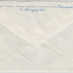 BRD - Altenstadt ü. Schongau, Einschreibebrief/Poststelle I n. Kronach 1962