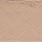 Bayern - Kriegfeld 1920, K1 a. Brief (Wendekuvert) n. Regensburg