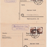 DR - Landpoststellen Rockenhausen, 39 Belege m. versch.Stempeltypen, 1936/1948