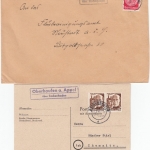 DR - Landpoststellen Rockenhausen, 39 Belege m. versch.Stempeltypen, 1936/1948