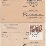 DR - Landpoststellen Rockenhausen, 39 Belege m. versch.Stempeltypen, 1936/1948