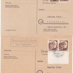 DR - Landpoststellen Rockenhausen, 39 Belege m. versch.Stempeltypen, 1936/1948
