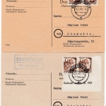 DR - Landpoststellen Rockenhausen, 39 Belege m. versch.Stempeltypen, 1936/1948