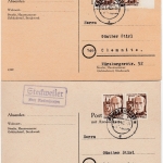 DR - Landpoststellen Rockenhausen, 39 Belege m. versch.Stempeltypen, 1936/1948