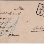 DR - Sinsheim a.d. Elsenz, Ra3 a. Dienstbrief n. Estringen, Nachporto, m. Inhalt