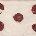 Württemberg - Künzelsau, L1 a. undat. Wertbrief n. Nesselbach b. Langenburg