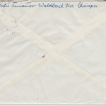 BRD - (14a) Waldbach ü. Öhringen Landpost Ra2 Brief n. München 1959