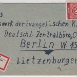 All.Bes./Kontrollrat - Bissingen ü Bietigheim Poststelle I Einschreibebrief 1947