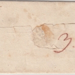 Württemberg - Illingen 1864, blauer L2 a. Portobrief n. Neckarsulm, ohne Inhalt