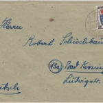 FZ-Allg. - Auf der Unner ü. Saarbrücken, Postelle I, Brief n. Bad Kissingen 1946