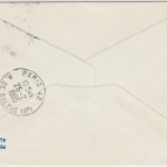 BRD - Überlandpost Idar-Oberstein - Frankfurt a.M. 065-01/01 Brief n. FRANKREICH
