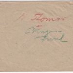 DR - Sensweiler Kempfeld (Kr. Bernkastel) Land Landpost Ra2 Brief 1930 n.