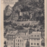 DR - GPC Oberstein Geprüft und zu befördern, Zensur Ra2 Karte Oberstein 1914