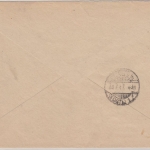 All.Bes. - Gebühr bezahlt, Ra2 a. Einschreibebrief Bad Kreuznach 1947 n.