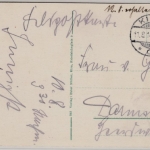 DR - Kirn 11.8.14, frühe Feldpostkarte n. Darmstadt, rs. sw-Ansicht v. Ort