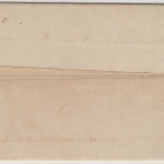Baden - Bischofsheim a.R./Bühl 1847, Wendebrief mit Inhalt