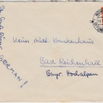 All.Bes./Kontrollrat - Mühlheim ü. Offenbach, Brief n. Bad Reichenhall 1946