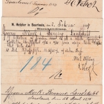 DR - Saarlouis, 3 versch. Stempeltypen a. 3 GA-Karten 1883/95