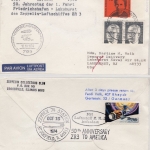 BRD - Friedrichshafen 50 J. Amerikafahrt ZR3 1974, SST a. LupoBrief n. USA