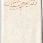 Bayern - Estafette Schwandorf 1753, mit Inhalt (Siegeloblate + Text)