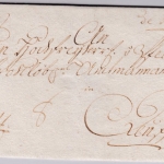 Bayern - Altbrief "de Buchloe" (ca. 1790) n. Deufstetten, ohne Inhalt