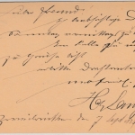 Bayern - Bahnpost Nnkchn-Ldwgsh, K1 a. 5 Pfg. GA-Karte Zweibrücken - Haardt 1882