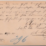 DR - Ottweiler 1880, K2 a. 5 Pfg. GA-Karte n. Landstuhl (HKS)