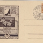 DR - 60 J.Verein f. Briefmarkenkunde Frankfurt a.M., 3 Pfg. Privat-GA-Karte 1938