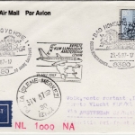 BRD - Bad Homburg, 80 J. Saalburg SST a. Lupo-Brief/KLM-Erstflug i.d.TÜRKEI 1987