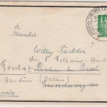 Bizone - Wetzlar 100 J. Optik, SST a. Trauerdrucksache i.d. SCHWEIZ 1949