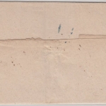 Thurn & Taxis - Grünberg, K1 u. roter Ra1 Charge a. Einschreibebrief ca. 1860