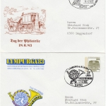 BRD - Limburg a.d. Lahn LYMPURGA'83, 4 versch. GA-Umschläge m. SST 1983