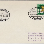 BRD - Überlandpost Giessen-Frankfurt Flughafen 0630-01/01, Drucksache 1966 n.