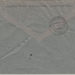 Bizone - Wehen ü. Wiesbaden 5, Poststelle I Einschreibebrief n. Frankfurt 1949