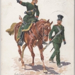 Bayern - Hirschhorn i. Nby T. Mitterskirchen, Posthilfstellen-Ra3 a. Karte 1915