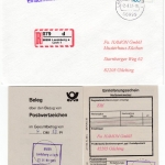 BRD - 450 Pfg. Frauen, Einschreibebrief Landsberg (Lech) - Gilching 1993