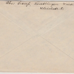 DR - Reutlingen Friedrich List, Masch.werbestempel, Feldpostbrief 1941/Retour
