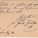 DR - Erfurt 4, glaskalrer K1 a. 10 Pfg. GA-Karte n. ITALIEN (Neapel) 1896