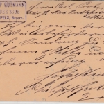 DR/Bayern - 5 Pfg. Krone/Adler GA-Karte(A-Teil) Lichtenfels - Meiningen 1895