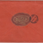 DR - 40+15 Pfg. Leibniz/Kant, Firmenbrief n. ITALIEN, Rommelshausen - Parma 1928